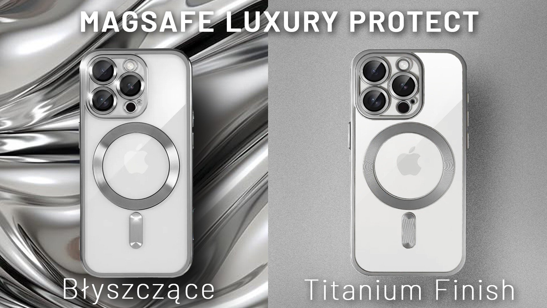 Różnica między MagSafe Luxury Titanium Finish a zwykłym