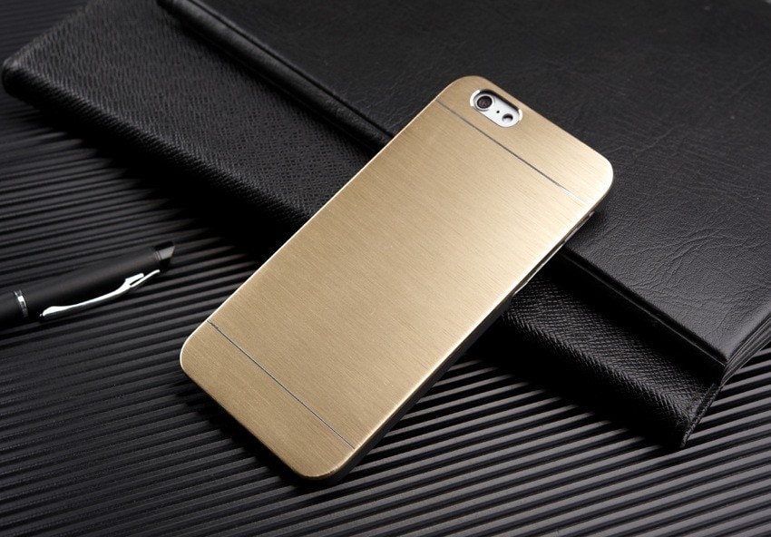 Aluminiowe etui (case) do Iphone 7 Plus / 8 Plus – Gold – back obudowa