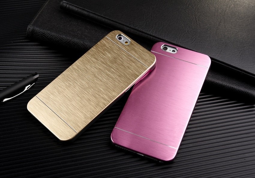 Aluminiowe etui (case) do Iphone 7 Plus / 8 Plus – Gold – back obudowa