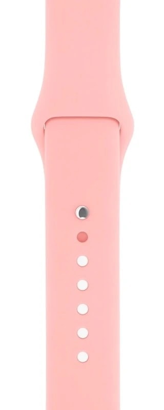 Sportowy pasek silikonowy do zegarka Apple Watch Series 4-10 / SE 40/41/42mm – pastelowy róż