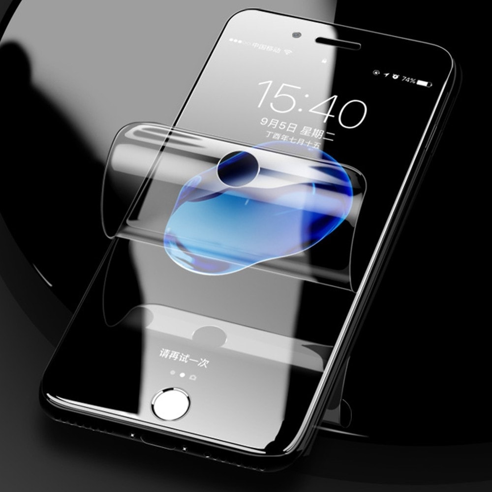 Folia hydrożelowa do iPhone 7 Plus/8 Plus przód+tył+boki ochronna nieszczerbiąca