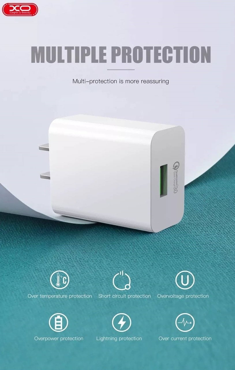 Szybka ładowarka USB-A FastCharge 18W