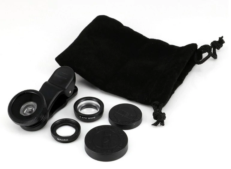 Ekstra zestaw obiektywów do zdjęć 3w1 – obiektyw nakładka na aparat