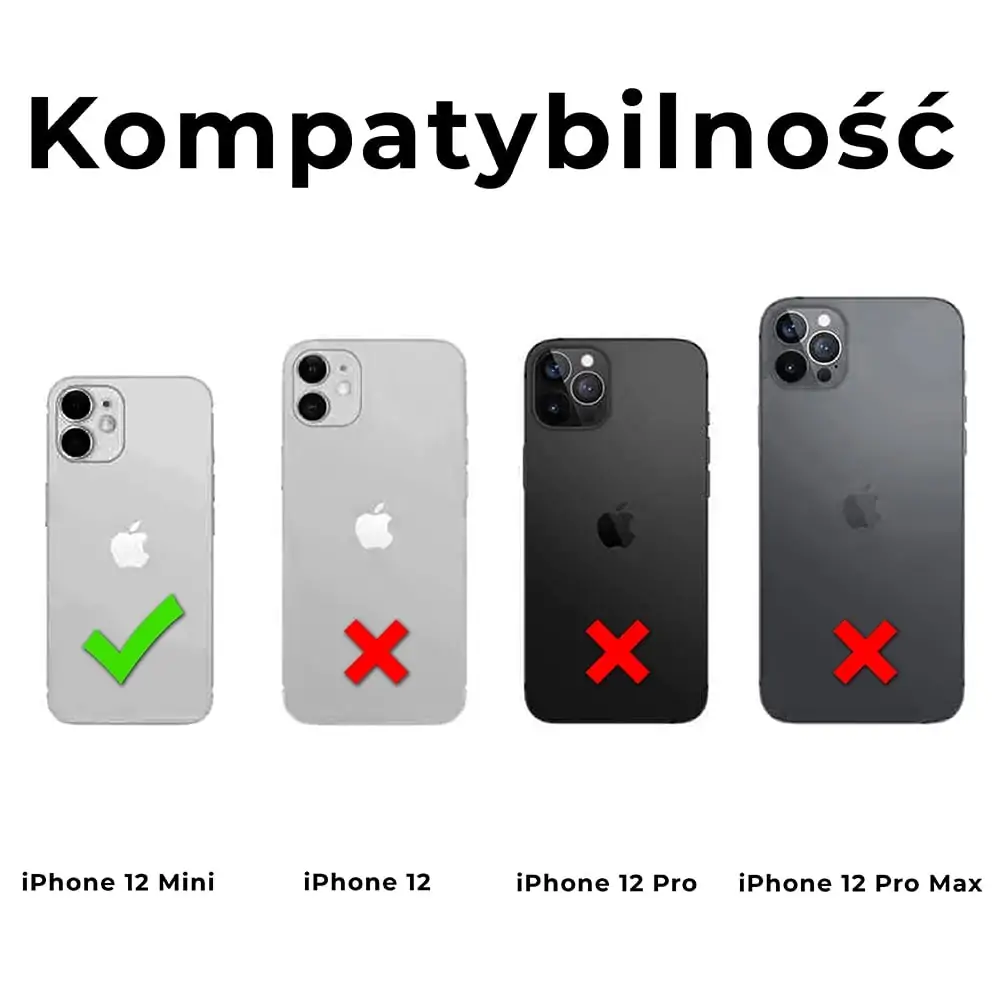 Etui do iPhone 12 Mini MagSafe wiosenne kwiaty