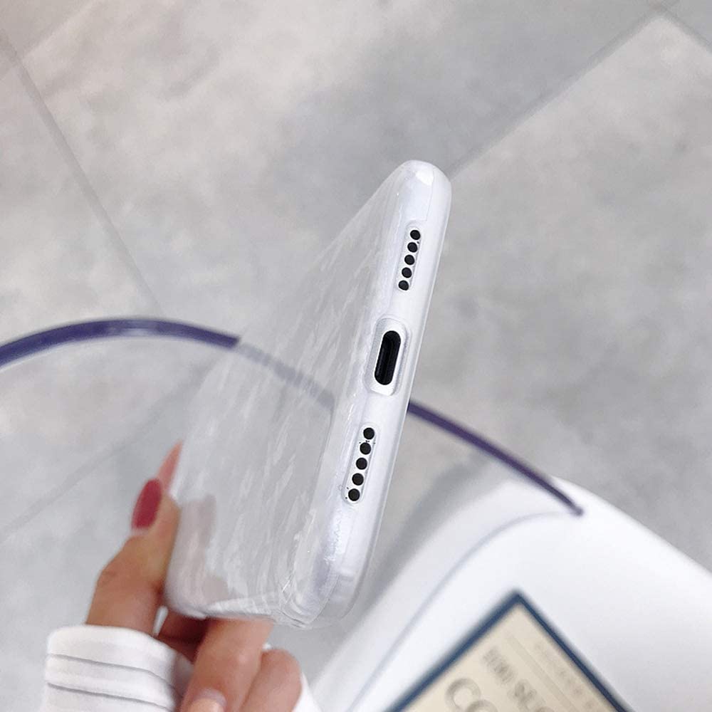 Etui do iPhone SE2022/SE2020/8/7 muszla perłowa biała