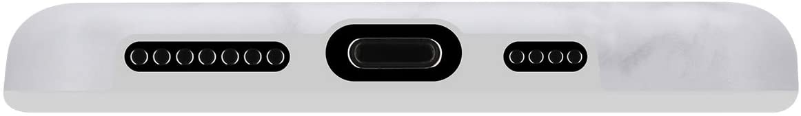 Etui do iPhone 11 Pro Max eleganckie biało-czarny marmurek