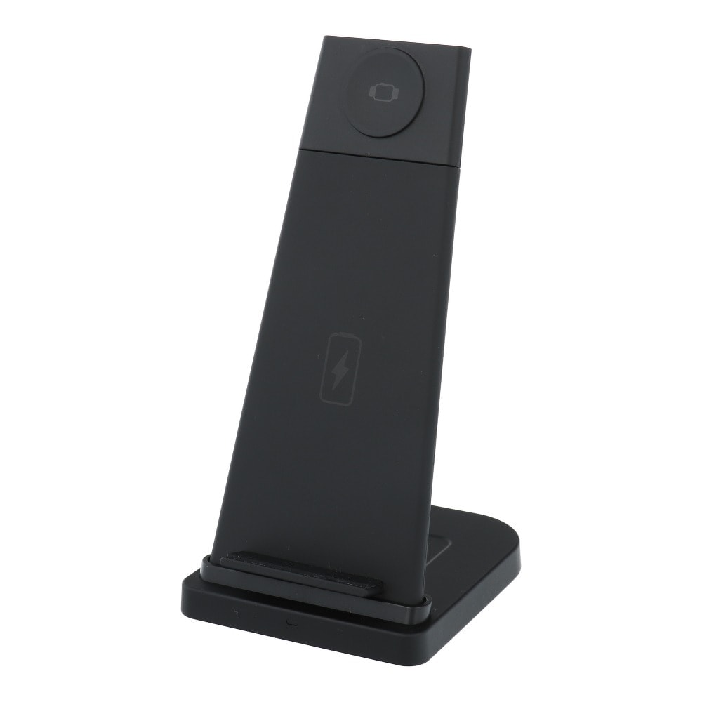 Ładowarka bezprzewodowa indukcyjna 3w1 iPhone, Apple Watch, AirPods, czarna