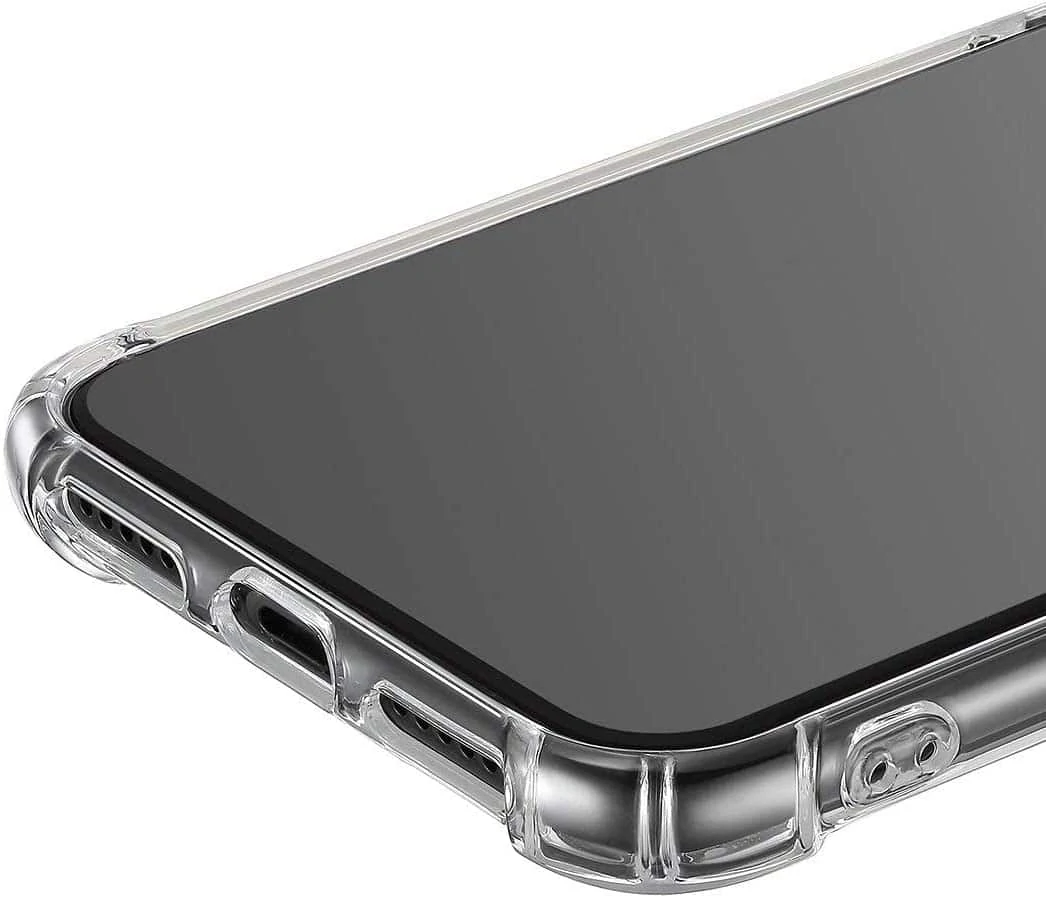 Etui do iPhone X/XS przeźroczyste pancerne anti-shock ze wzmocnionymi krawędziami