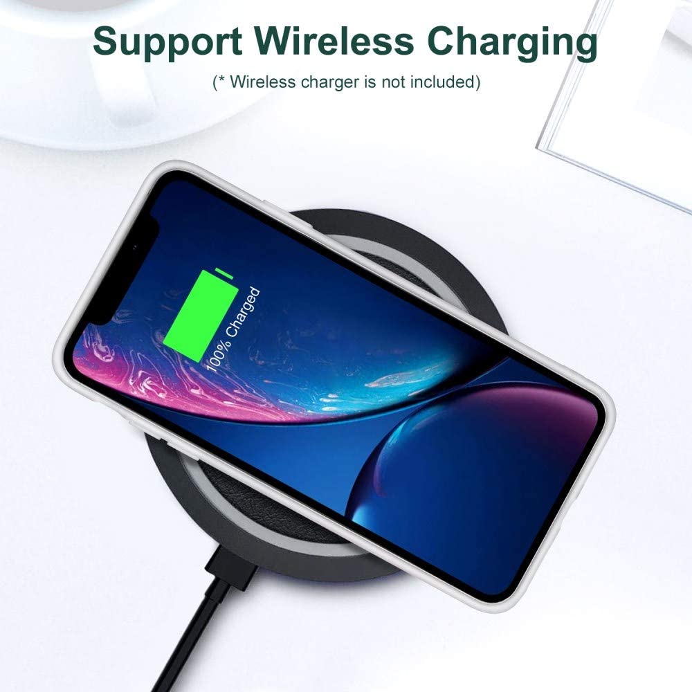 Etui do iPhone XR białe w różowe egzotyczne kwiaty