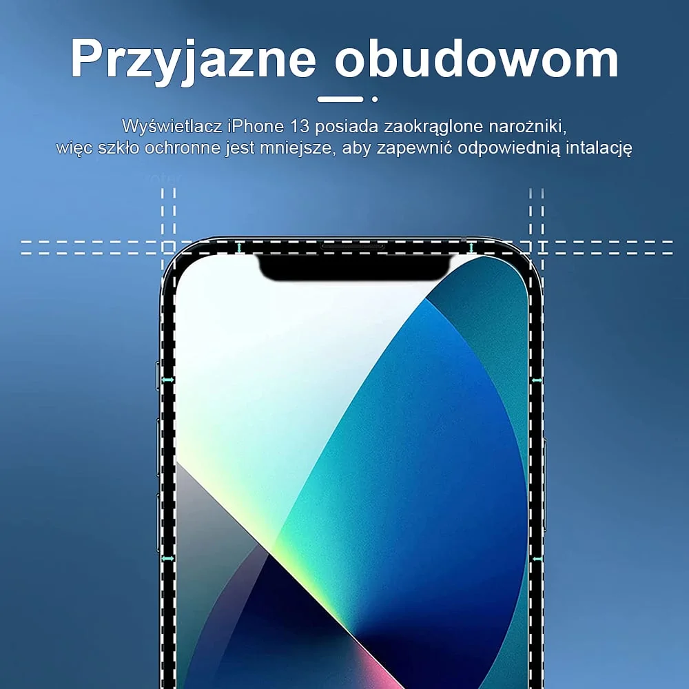 Szkło hartowane wzmacniane 9H na ekran do iPhone 14