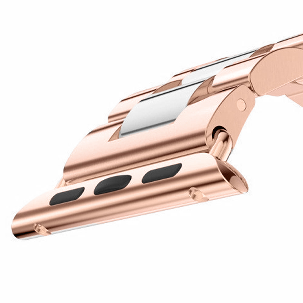 Bransoleta do Apple Watch Ultra 1-2 / Series 4-10 / SE 44/45/46/49mm – różowe złoto