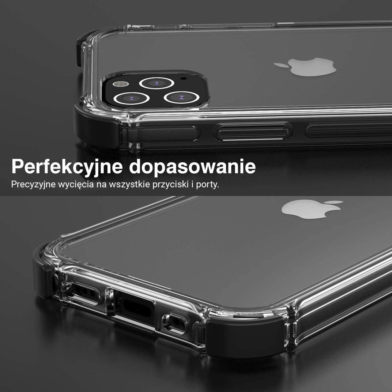 Etui bumper iPhone 12 Pro Max Premium VIP certyfikowany case wzmocnione rogi