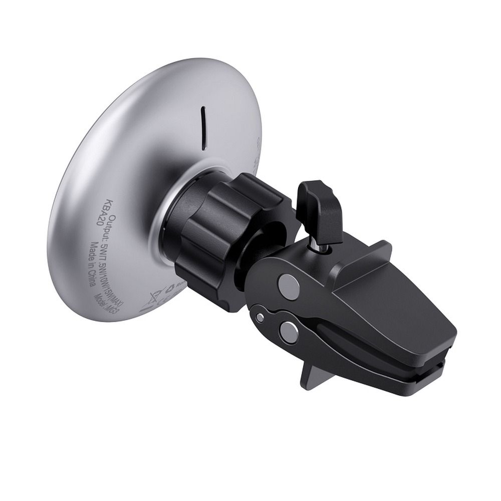 Uchwyt ładujący z MagSafe, szybkie ładowanie bezprzewodowe 15W, do kratki