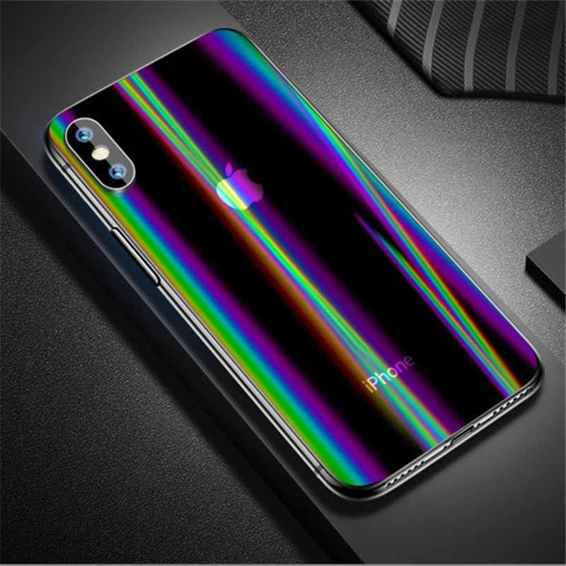 Folia ochronna iPhone 11 tęczowy pryzmat na tył