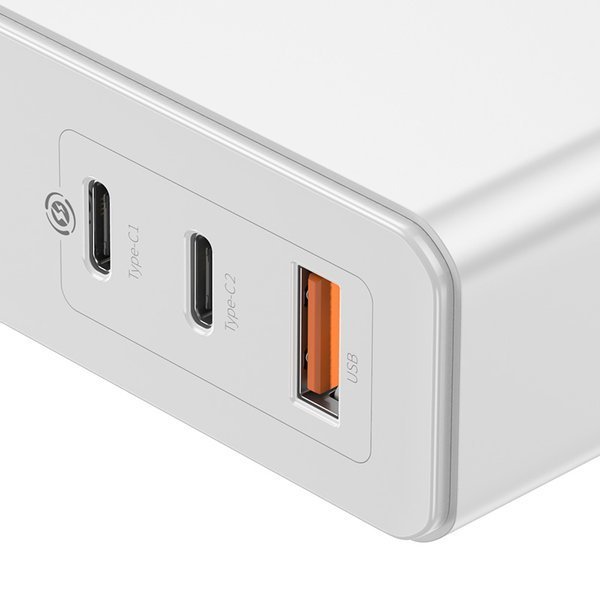 Mocna ładowarka 2x USB-C PD + 1x USB QC do telefonów tabletów laptopów