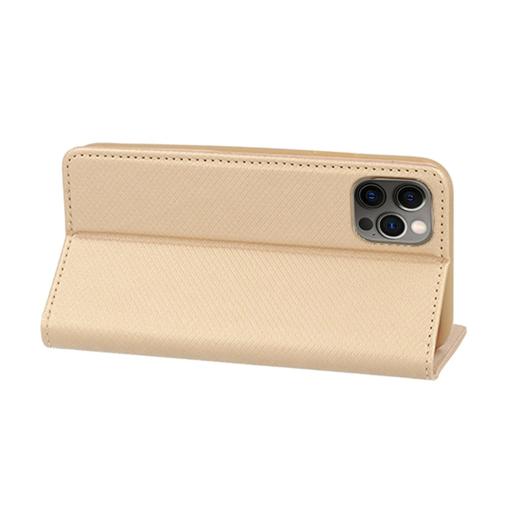 Etui do iPhone 12 Pro Max eleganckie klasyczne, złote