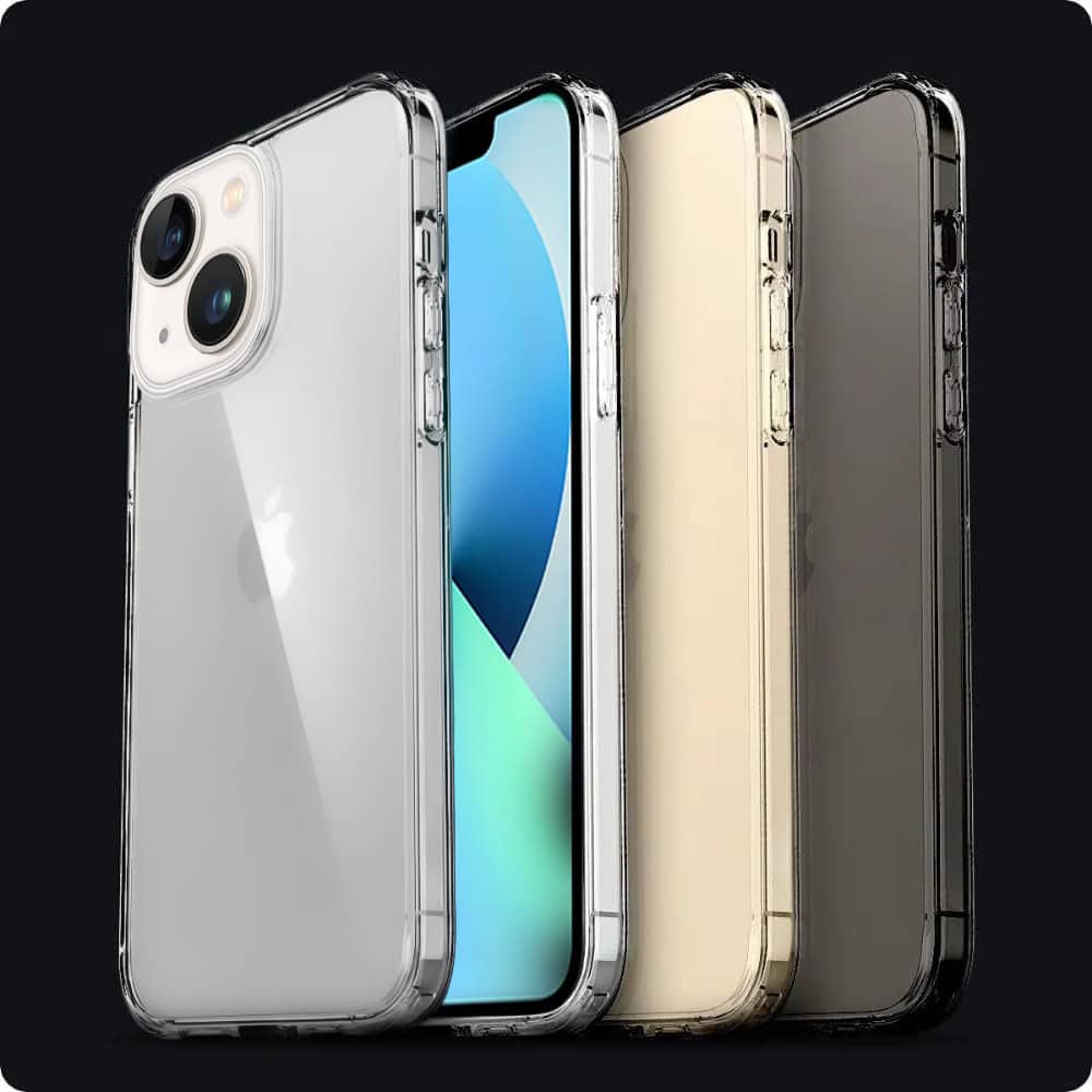 Etui do iPhone 13 Mini przeźroczyste transparentne etui premium clear