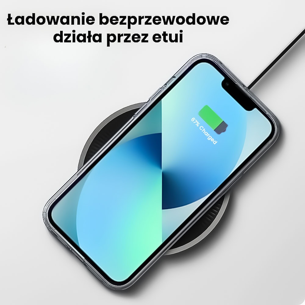 Etui do iPhone 13 Mini przeźroczyste transparentne etui premium clear