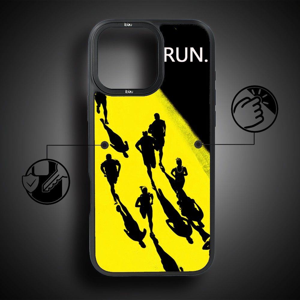 Etui do iPhone 14 Pro IBIZU DropGuard Matt z MagSafe, #Move, Bieg Mistrzów