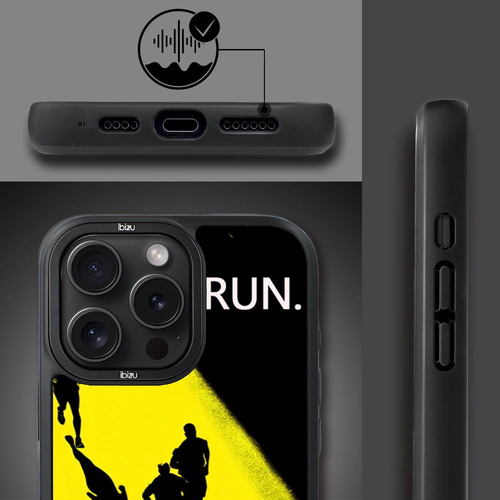Etui do iPhone 14 Pro IBIZU DropGuard Matt z MagSafe, #Move, Bieg Mistrzów