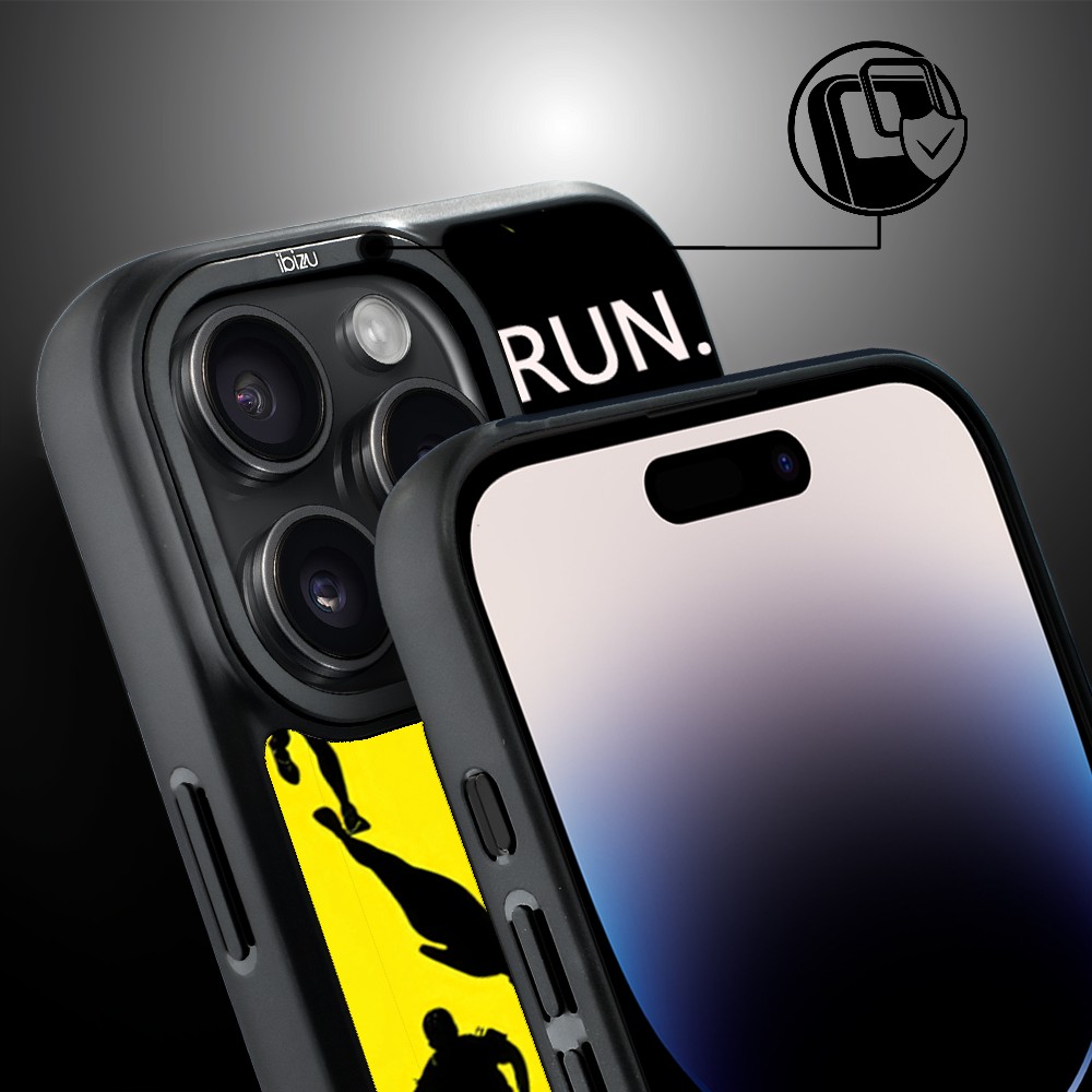 Etui do iPhone 14 Pro IBIZU DropGuard Matt z MagSafe, #Move, Bieg Mistrzów