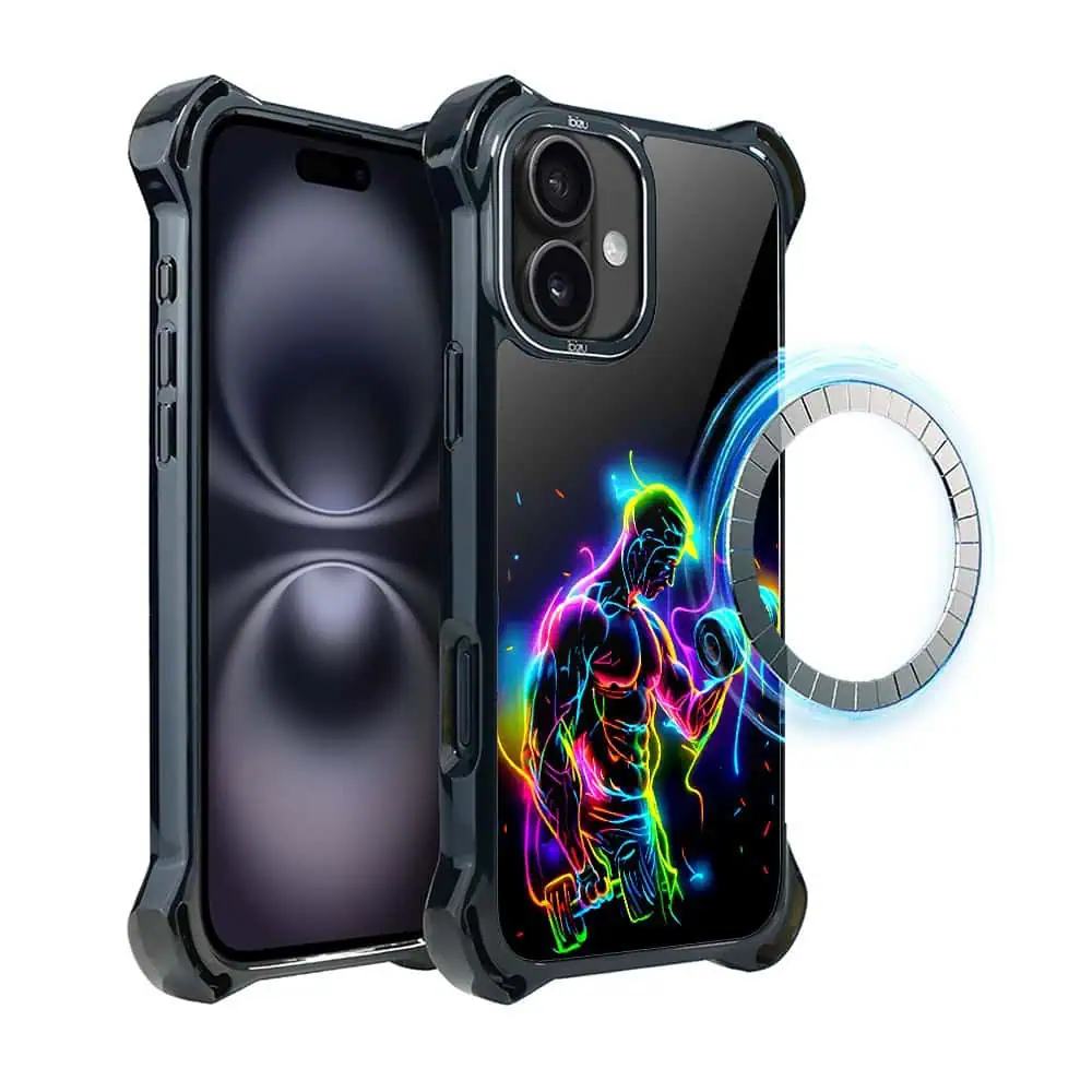 Etui do iPhone 16, Ibizu DropGuard Ultra z MagSafe, #ElectroMove, Jest moc