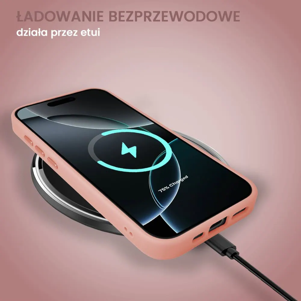 Etui do iPhone 16 Pro Max Color Flush z MagSafe, z osłoną aparatu, różowe (OUTLET)