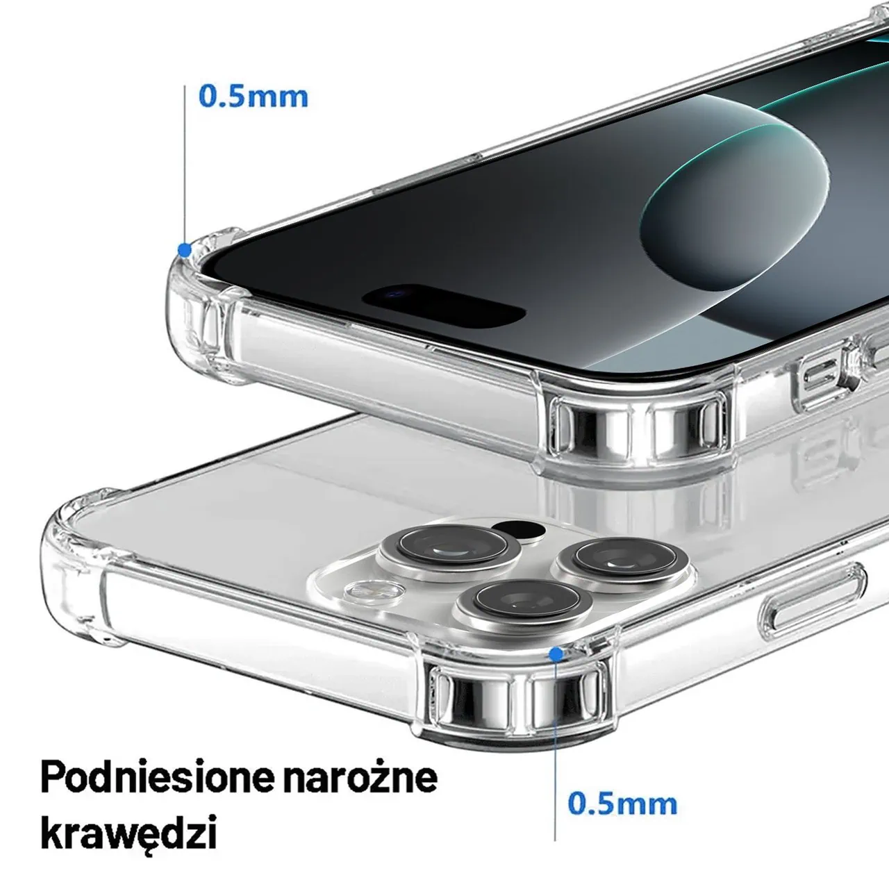 Etui do iPhone 16 Pro Premium VIP certyfikowany case wzmocnione rogi