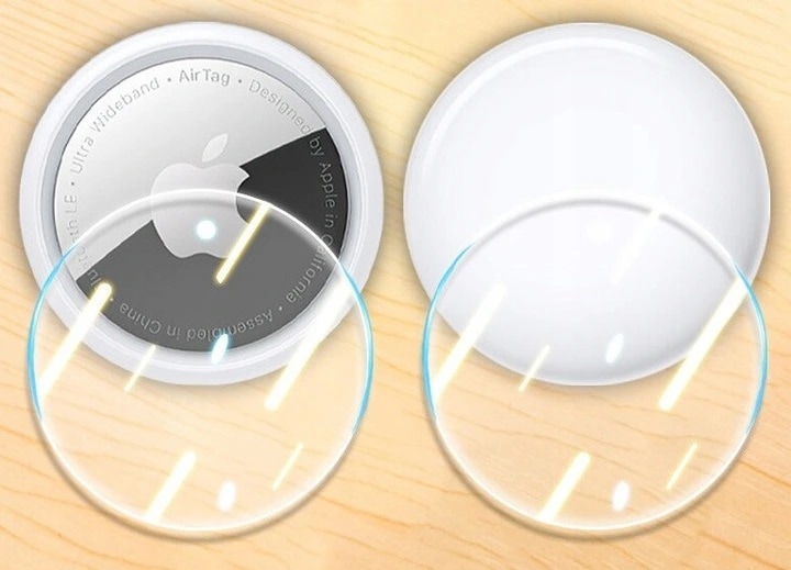 Folia poliwęglanowa przód+tył do Airtag