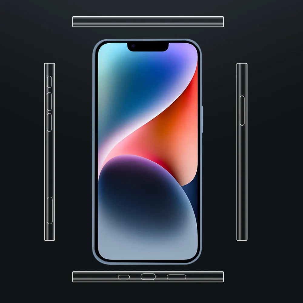 Folia hydrożelowa do iPhone 14 na ramkę telefonu