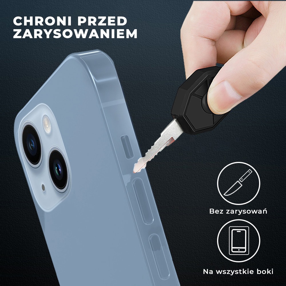 Folia hydrożelowa do iPhone 14 na ramkę telefonu