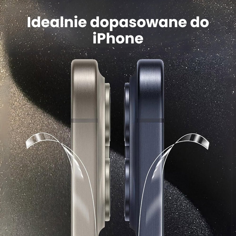 Folia hydrożelowa do iPhone 15 Pro Max na ramkę telefonu