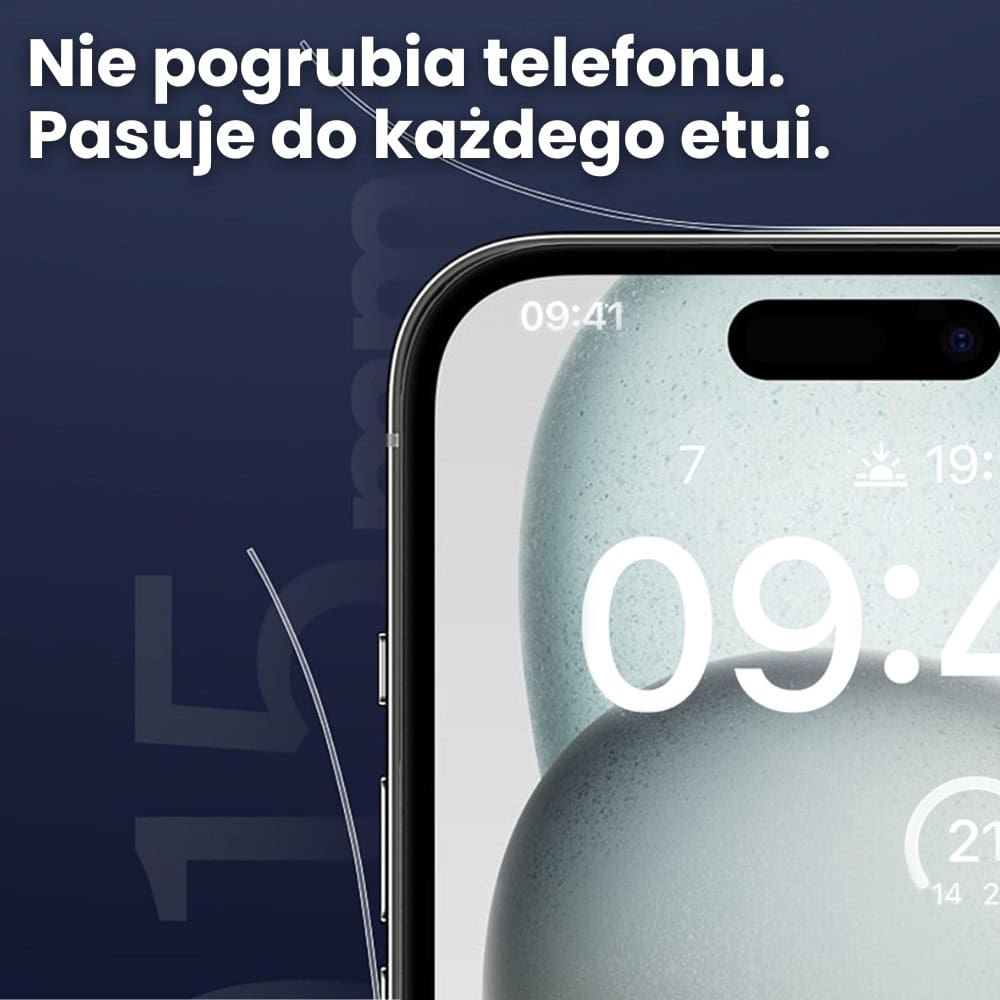 Folia hydrożelowa do iPhone 15 na ramkę telefonu