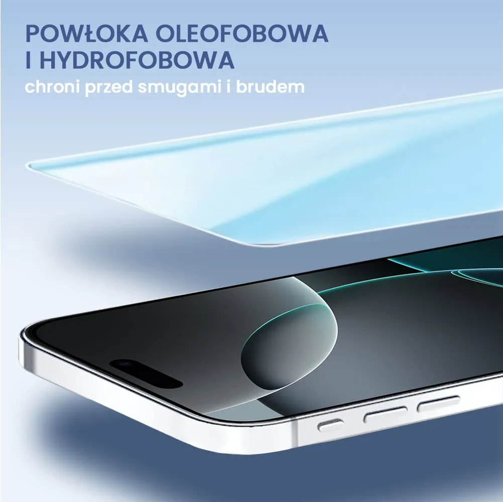 Folia hydrożelowa do iPhone 16 Pro Max na ekran nieszczerbiąca