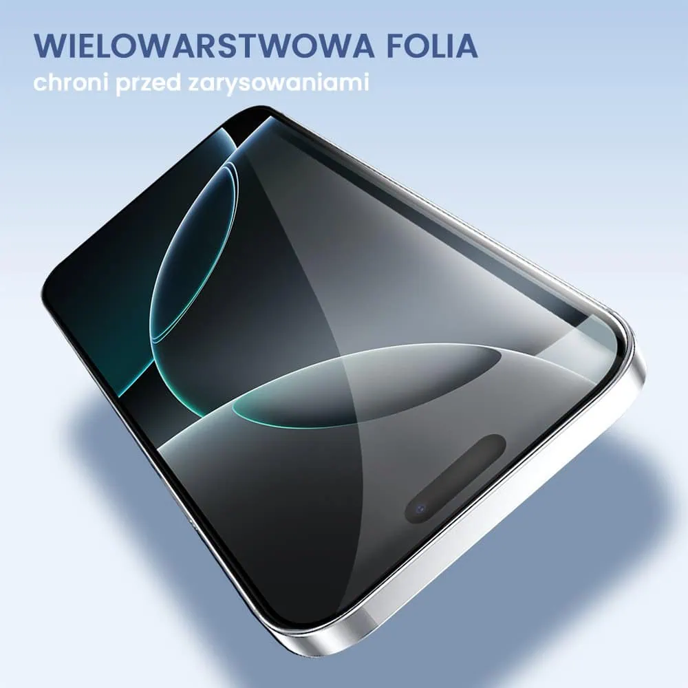 Folia hydrożelowa do iPhone 16 Pro Max na ekran nieszczerbiąca