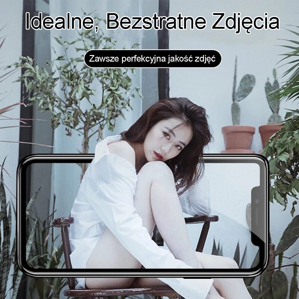 Metalowa osłona obiektywów szkło na aparat iPhone 13 złote