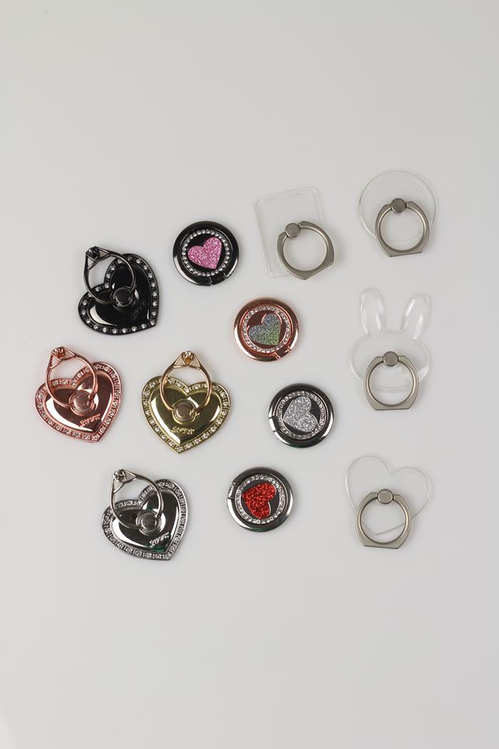 Uchwyt ring selfie podstawka do telefonu 2 w 1 prostokąt