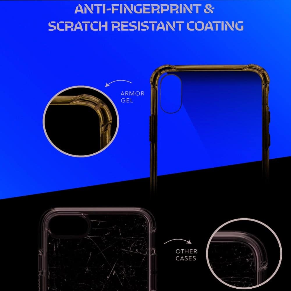 Etui do iPhone 7 Plus/8 Plus przeźroczyste pancerne anti-shock ze wzmocnionymi krawędziami