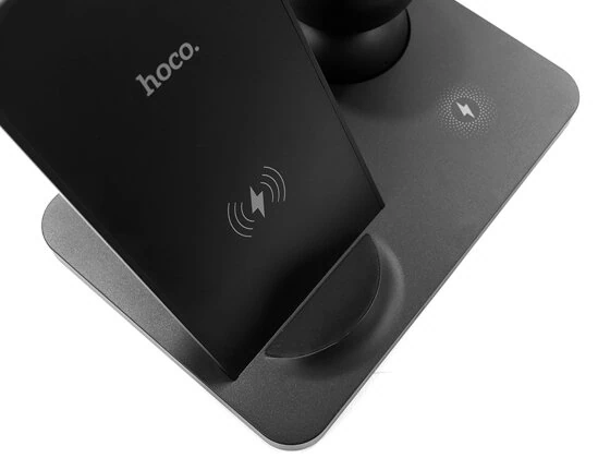 Ładowarka indukcyjna 3w1 iPhone / Apple Watch / Airpods czarna