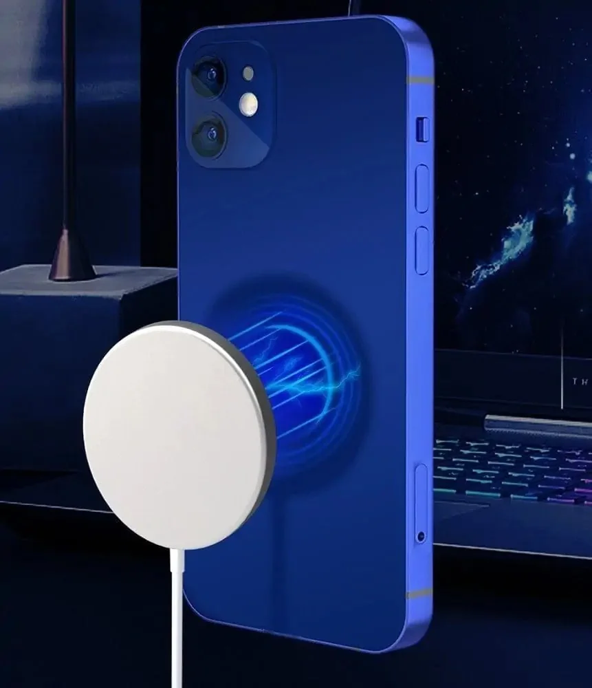 Ładowarka magnetyczna do MagSafe iPhone 16/15/14/13/12 (Mini/Plus/Pro/Pro Max) Qi 15W