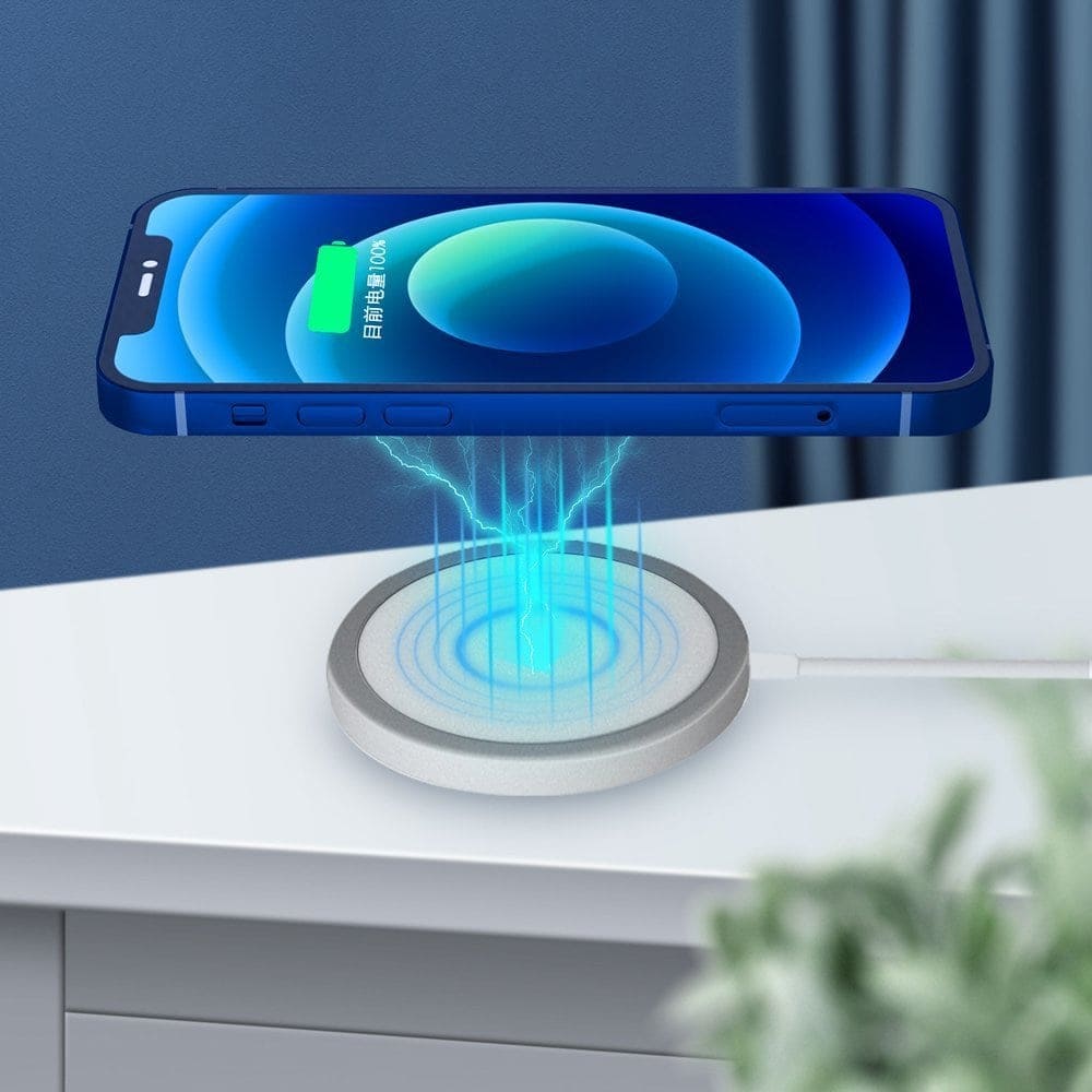 Ładowarka magnetyczna do MagSafe iPhone 16/15/14/13/12 (Mini/Plus/Pro/Pro Max) Qi 15W