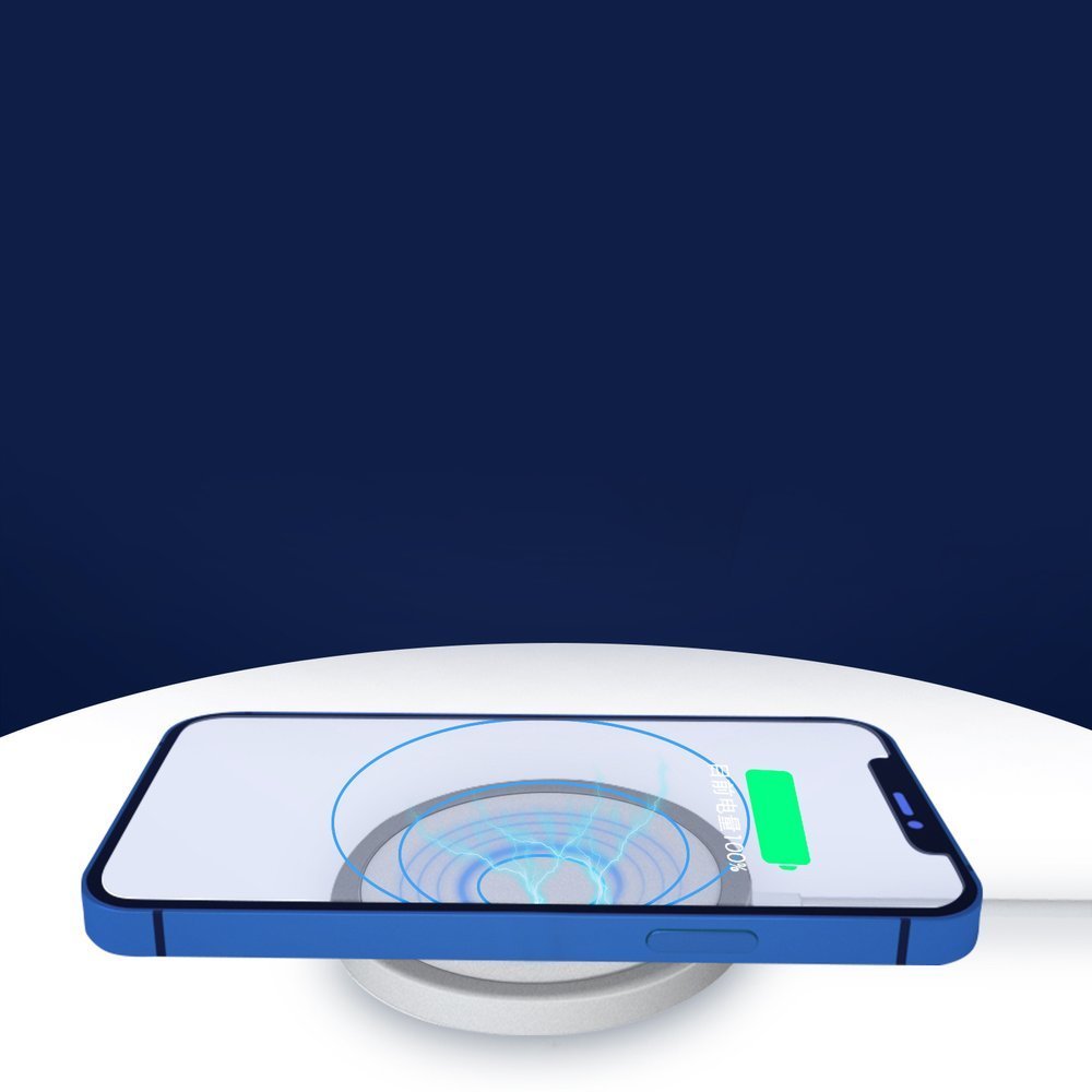 Ładowarka magnetyczna do MagSafe iPhone 16/15/14/13/12 (Mini/Plus/Pro/Pro Max) Qi 15W