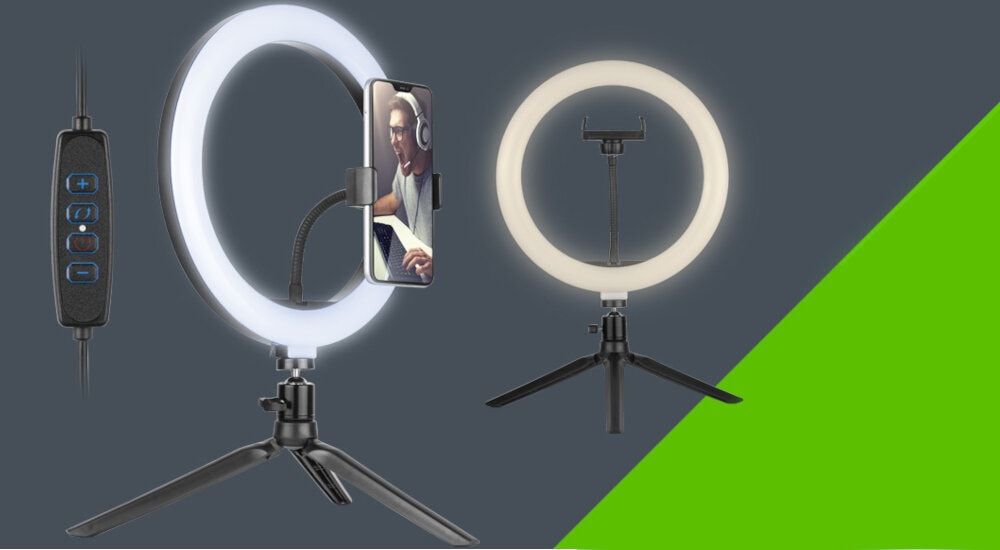 Lampa doświetlająca ze stojakiem, 16 cm