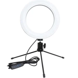 lampa pierścieniowa ze stojakiem