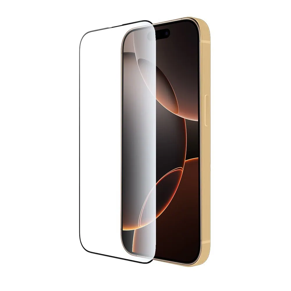 Najtwardsze szkło diamentowe do iPhone 16 Pro Max z krawędziami