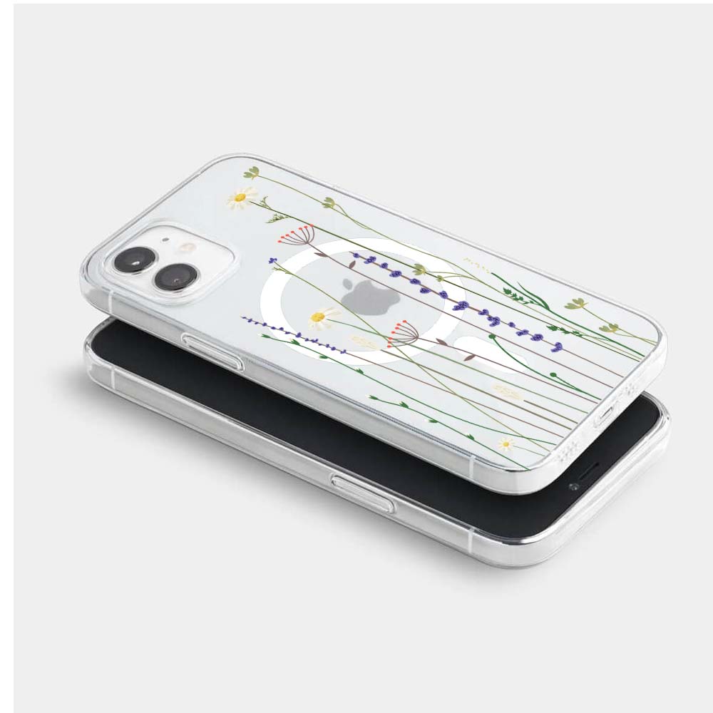 Etui do iPhone 12 MagSafe, wiosenne kwiaty