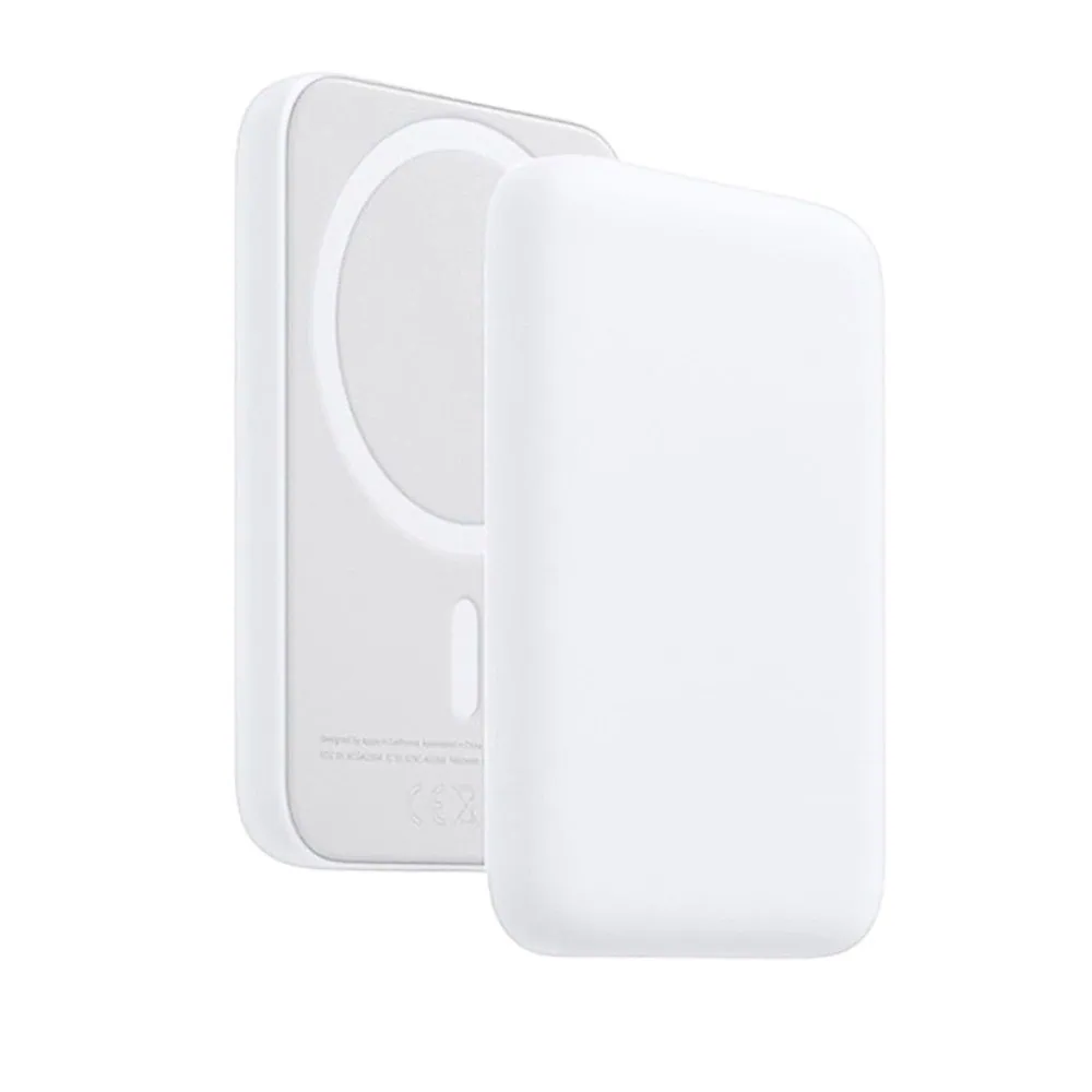 Power bank 10 000 mAh do iPhone, ładowanie bezprzewodowe MagSafe, biały