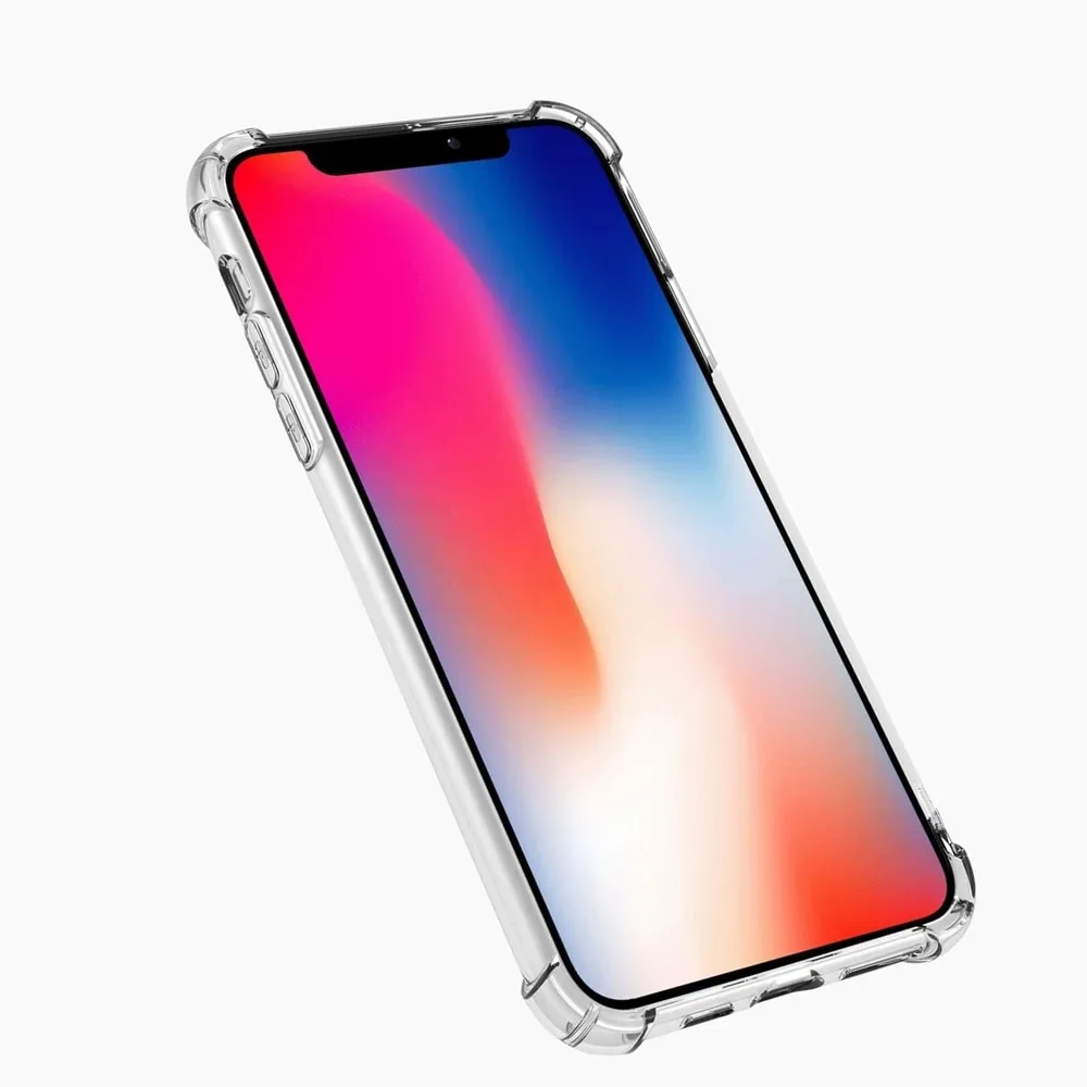 Przeźroczyste etui pancerne anti-shock wzmocnione krawędzie do iPhone 11 Pro Max