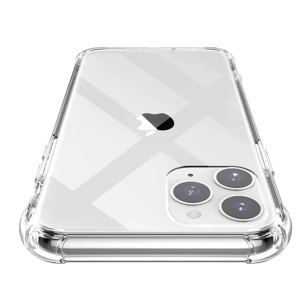 Przeźroczyste etui pancerne anti-shock wzmocnione krawędzie do iPhone 11 Pro Max