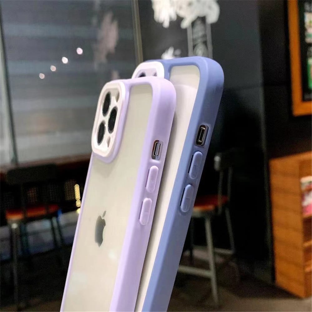 Etui do iPhone 11 z osłoną kamery Pro Camera silikonowe czarna ramka